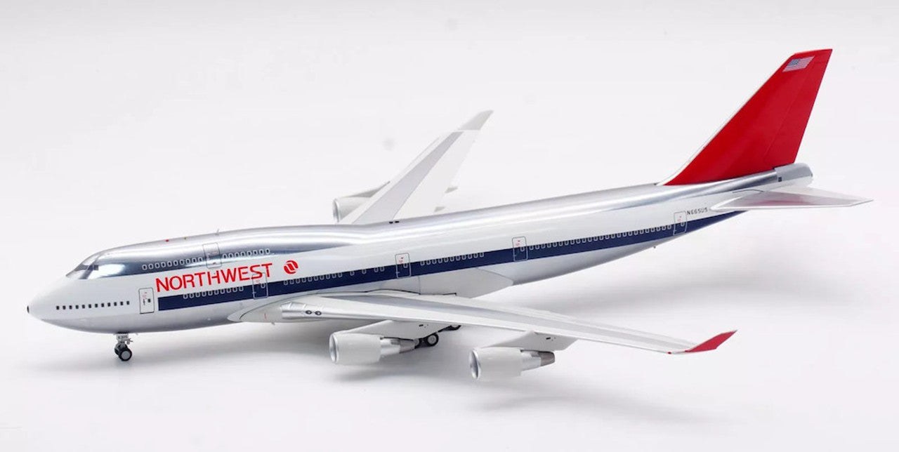NORTHWEST AIRLINES B747-400 POLISHED