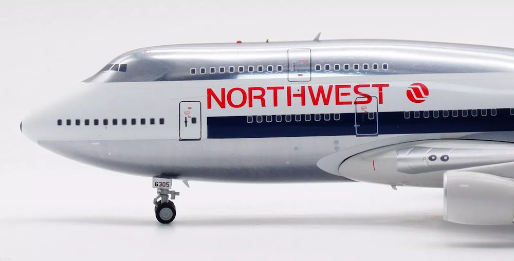 NORTHWEST AIRLINES B747-400 POLISHED