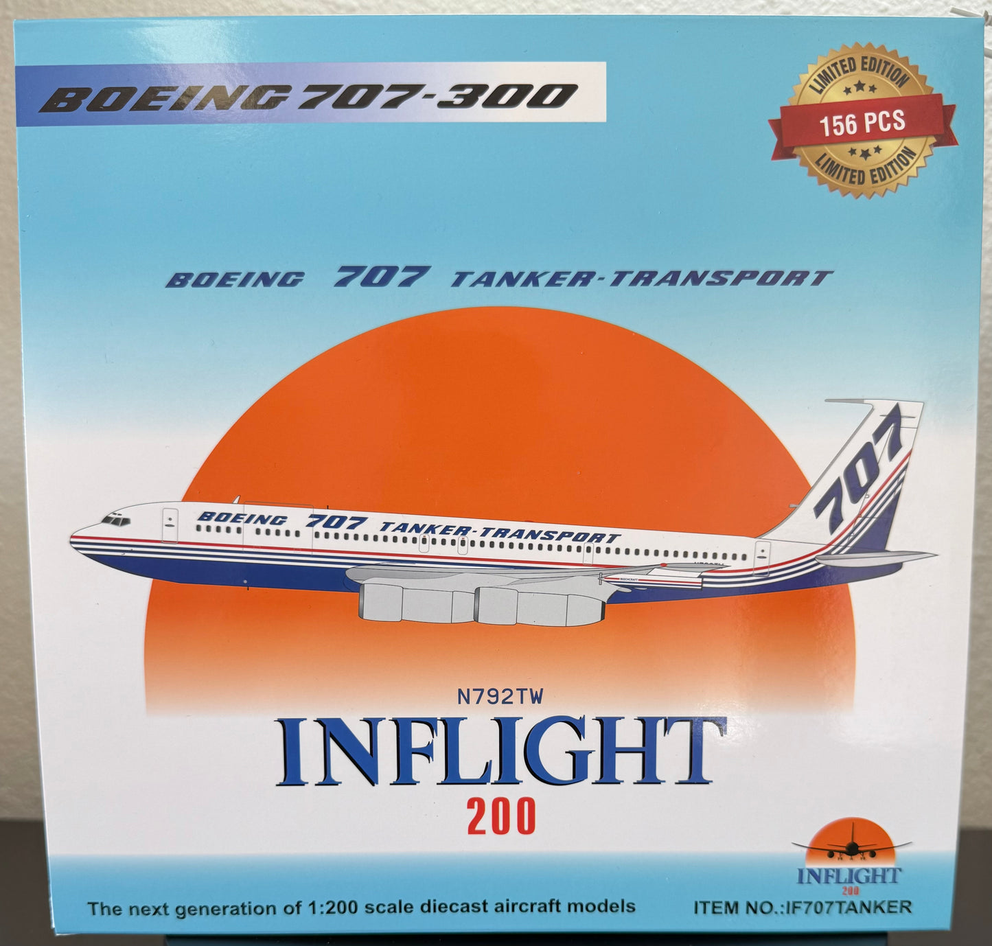 BOEING HOUSE COLORS TANKER B707-331