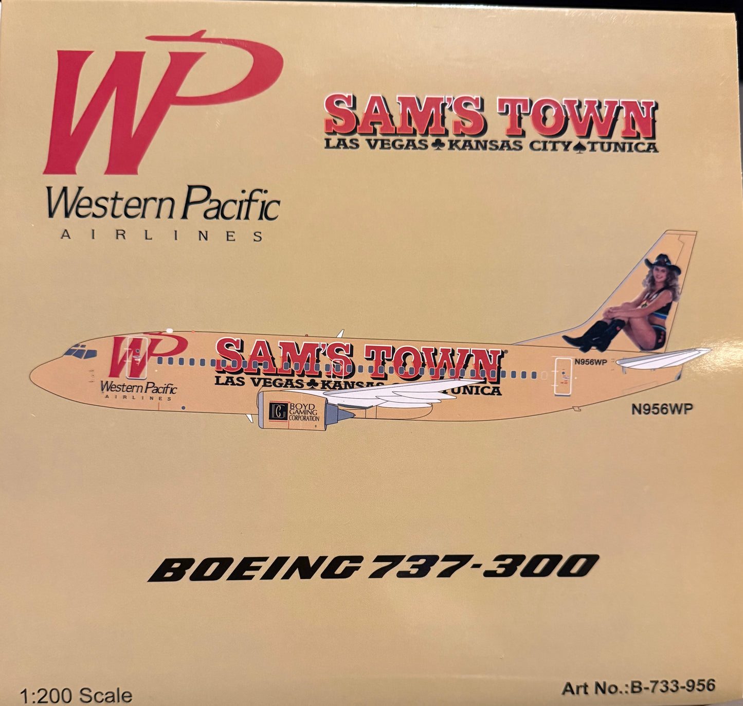 WESTERN PACIFIC AIRLINES B737-300