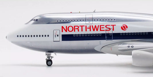 NORTHWEST AIRLINES B747-400 POLISHED
